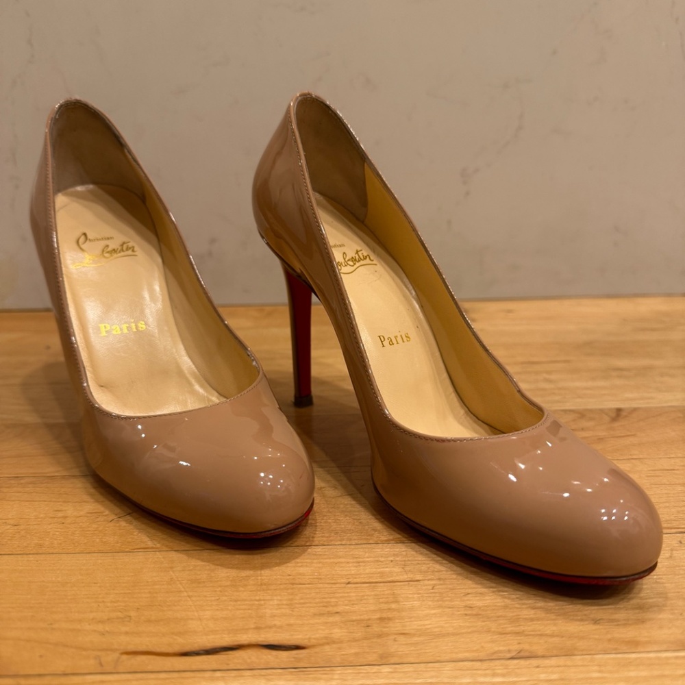 Christian Louboutin Pumppie 85mm Pumps - image 2